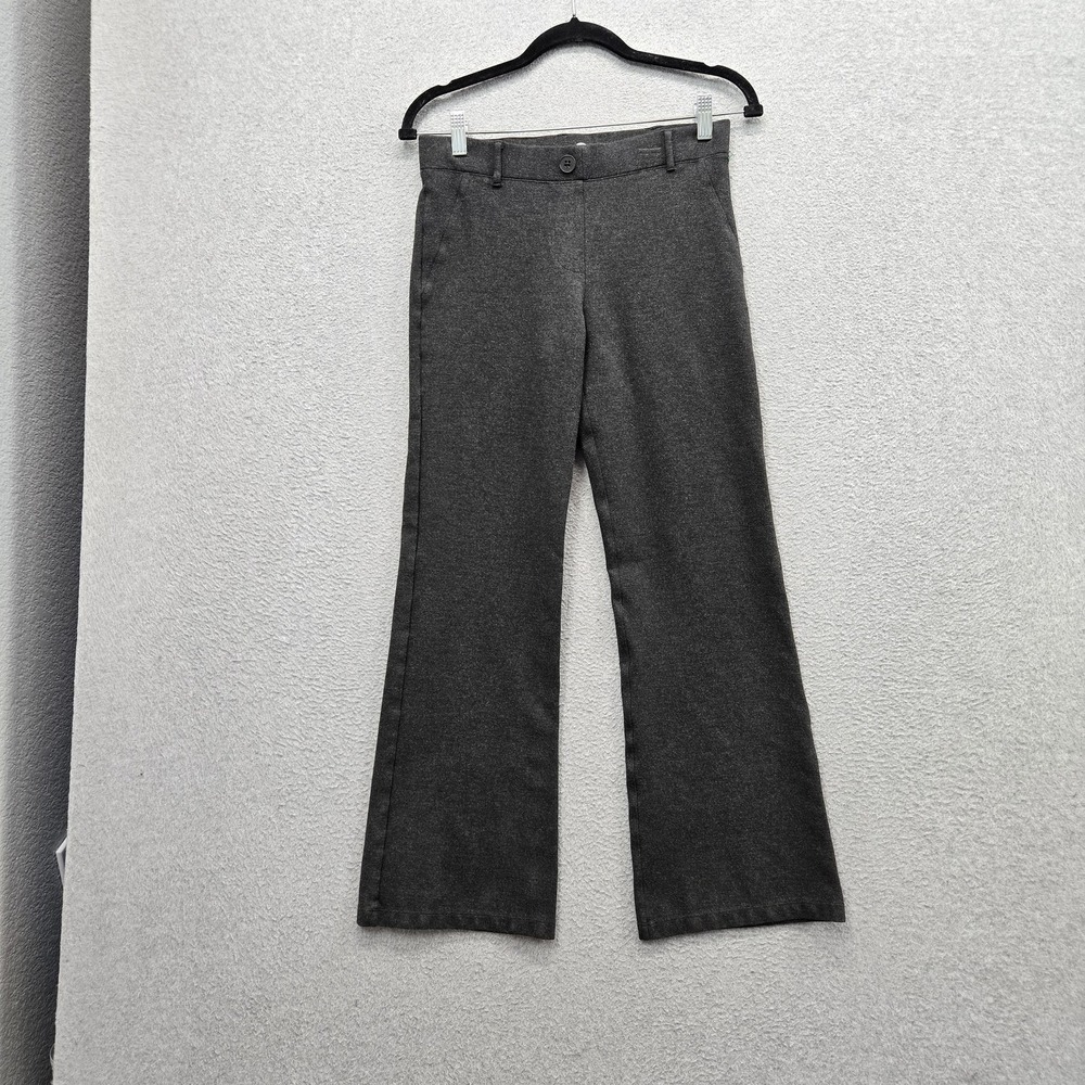 Betabrand‎ Women Pants SMALL PETITE Gray Nylon Rayon Dress Pants 28" Inseam